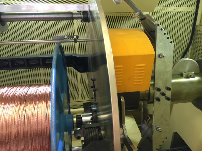 Double Core Wire Twist Machine , Copper Wire Buncher Machine 2