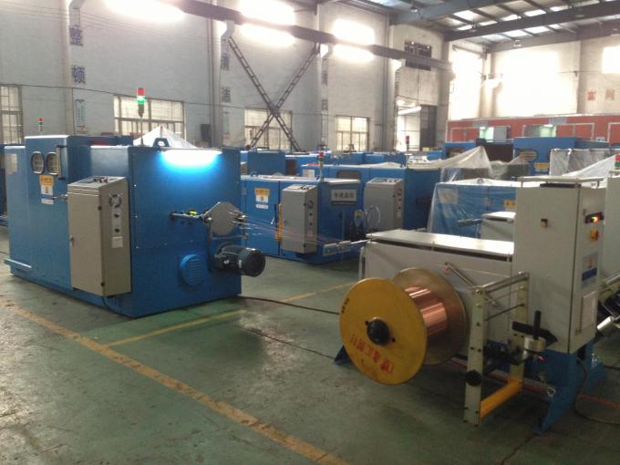 Sky Blue Wire Buncher Machine With Core Wire Stranding Outer Dia 1 To 6mm 0