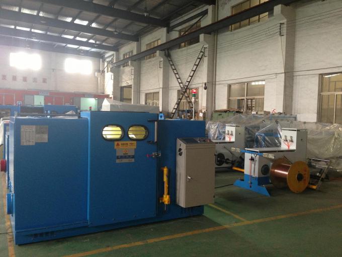 Sky Blue Wire Buncher Machine With Core Wire Stranding Outer Dia 1 To 6mm 1