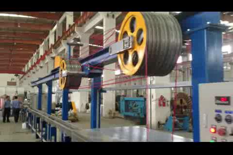 Screw Dia90 Mm Cable Extrusion Machine 630pay Off And 120 Tension Rack 2