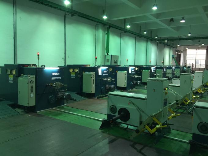 DAHETEC high speed apple Green Copper Wire Bunching Machine , Cable Machinery 1