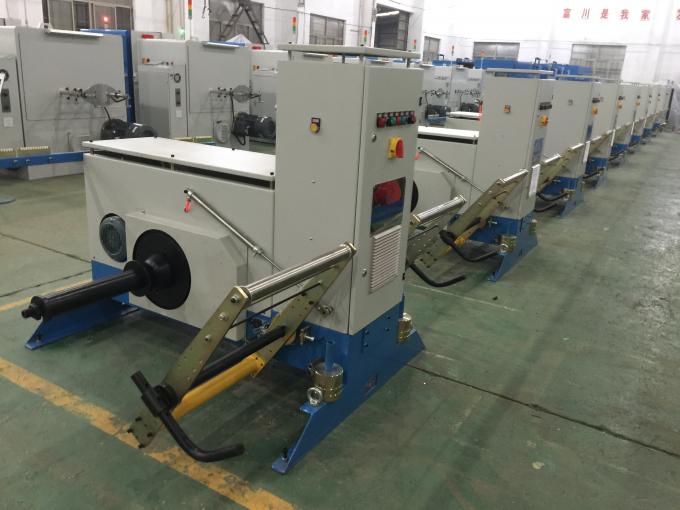 Active Pay Off Machine Multiple Drawing Bobbins For Copper Wire Bunching Machine 2