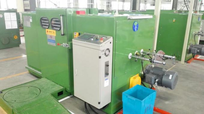 DAHETEC 7.5Kw Wire Twisting Machine , 2.5Kgf Sky Blue Wire Buncher Machine 2