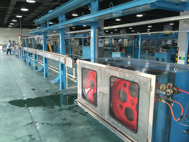 Insulated Sheathed Plastic Extrusion Line for 90mm Screw Extruder 1