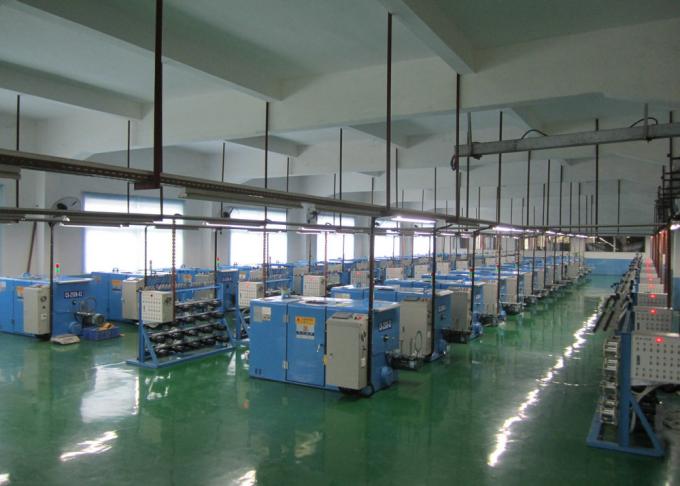 Alloy Copper wire twister machine , S Lay Sky Blue wire stranding machine 2