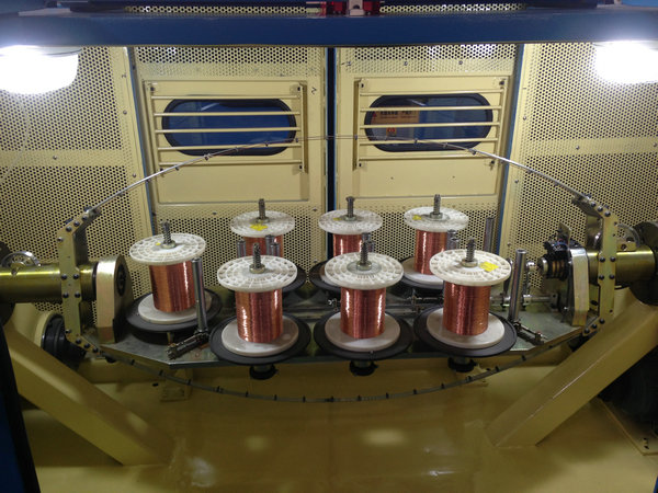 High Effenciency 19Pcs Copper Wire Bunching Machine Twisting In One Time 0