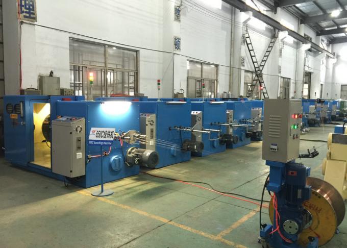 FC - 650C Normal Wire Twisting Machine For Stranding , Section Area 0.3 to 4 mm2 0