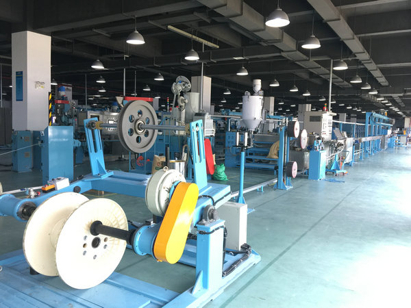 Sky Blue PVC PP Wire Extruder Machine 22Kw 800M / Min Max Speed 0