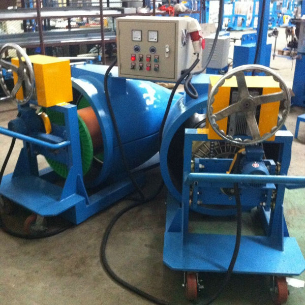 Lut Barrel Up Core Wire Pay Off Machine Low Smoling Non - Halogen Extruder Line 0