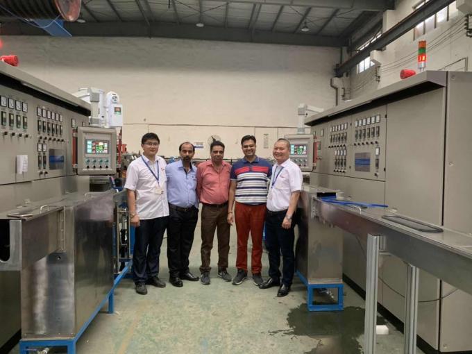 Constant Tension Wire Extruder Machine With Synchronous Belt Drive 0
