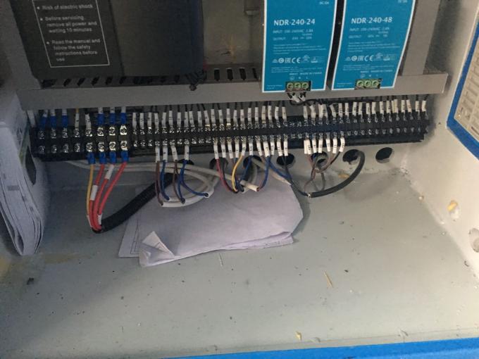 Silent Cable Twisting Machine , Plc Programmer Pvc Wire Making Machine 0